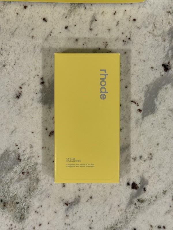 Rhode Lemontini Limited Edition Lip Case iPhone 16 Pro Max Authentic gallery