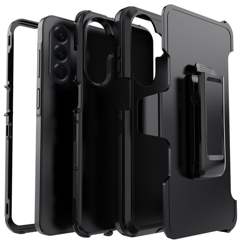 For Samsung Galaxy A26-5G Case Heavy Duty Drop Protection with Rugged Belt-Clip gallery