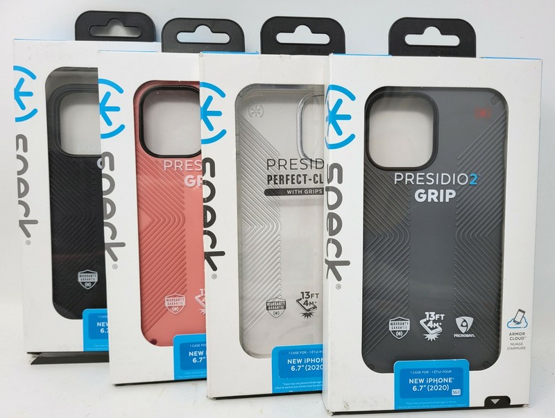 Speck Presidio2 Grips Case for iPhone 12 Pro Max 6.7″ 2020 Cover
