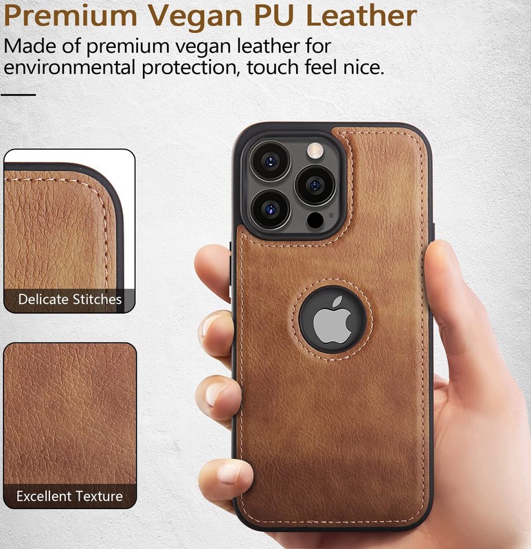 Shockproof Protective Leather Case For iPhone 15 14 Plus 13 12 11 Pro Max Cover gallery