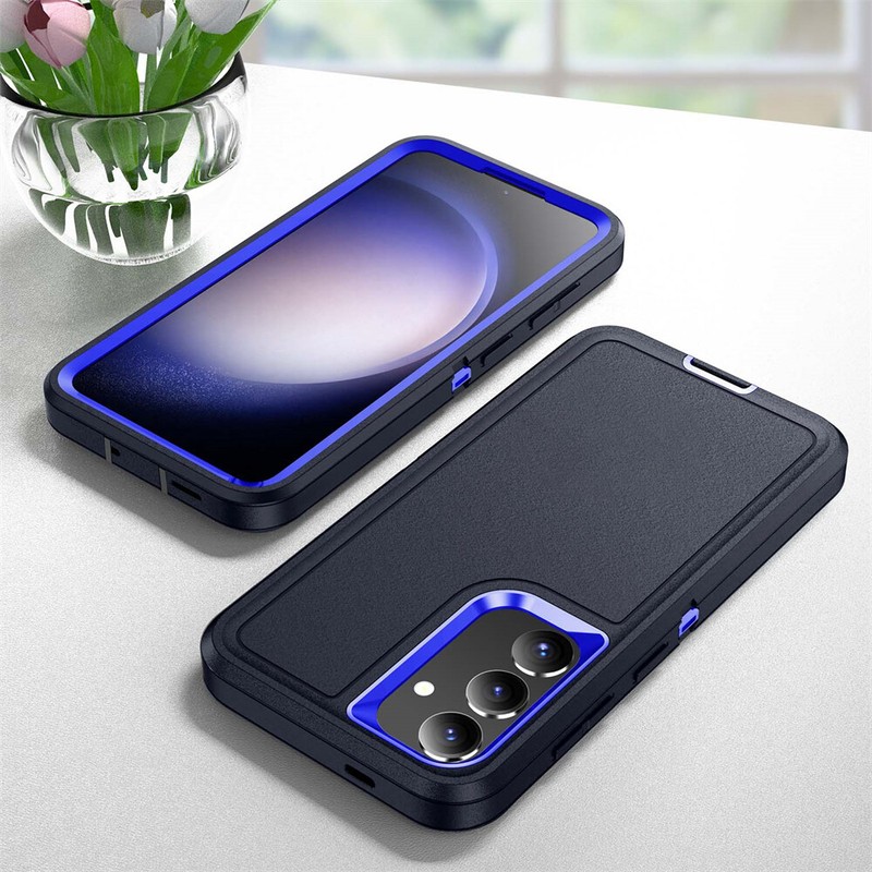 Matte Shockproof Protective Phone Back Case For Samsung S24Ultra S23 S22 A15 A54 gallery