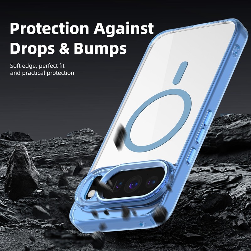 Hybrid Clear Slim Shockproof Magnetic Case For Google Pixel 10 Pro XL/10 Pro/ 9A gallery