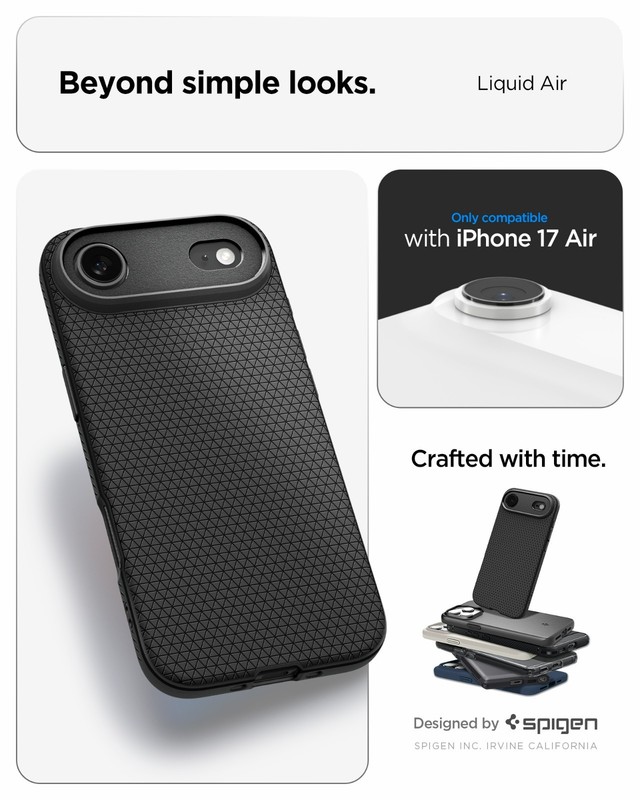 For iPhone 17 / Air | Spigen Liquid Air Phone Shockproof Case gallery