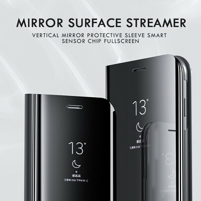 For SAMSUNG GALAXY A33 5G FLIP CASE SMART BOOK CLEAR VIEW MIRROR COVER STAND gallery
