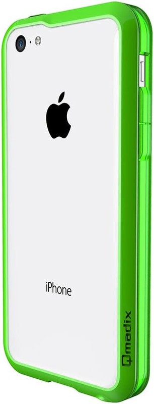 Qmadix S Series Bumper Case for Apple iPhone 5C – Green