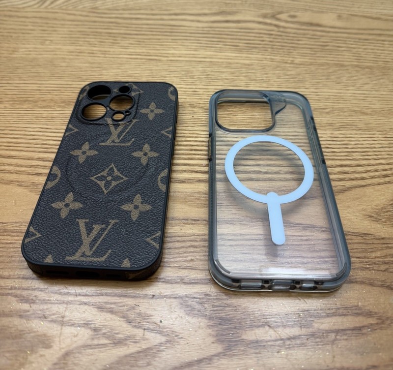 iPhone 15 Pro Case Bundle – ZAGG & Designer Like Cases Excellent Used Condition gallery