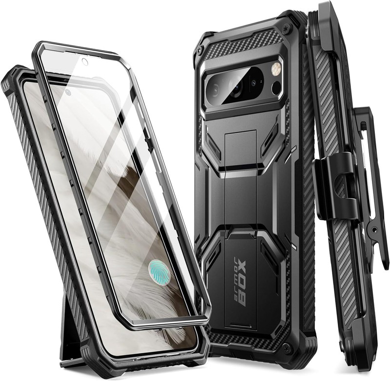 i-Blason Armorbox For Google Pixel 8 Pro Case Anti-Slip Bumper Screen Cover 2023