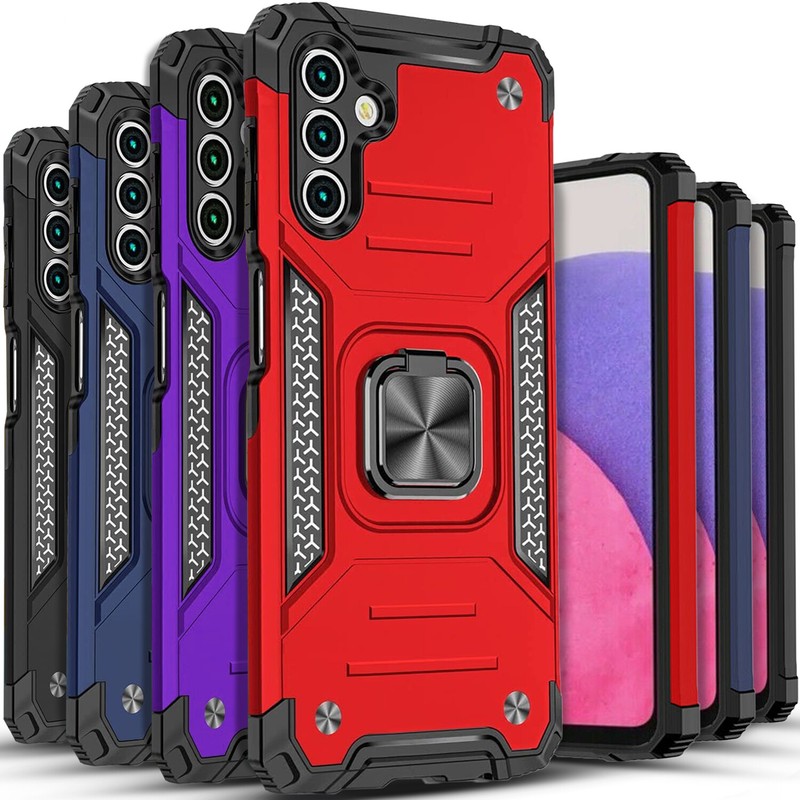For Samsung Galaxy A15 A14 5G A03s A13 A53 A54 A32 A33 Phone Case Cover + Glass