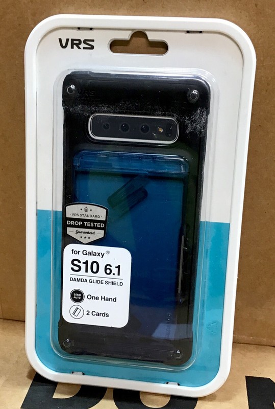 VRS Design Glide Shield Wallet Case Blue