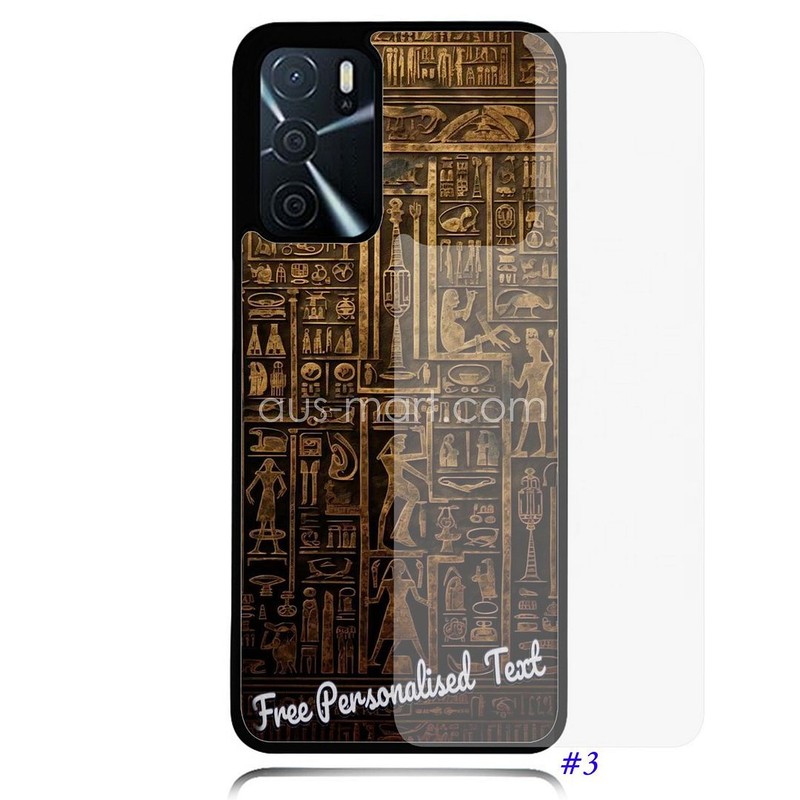 Personalised Text Glass Phone Case For OPPO Find X5/X3/X2/X Lite Neo Pro Series gallery