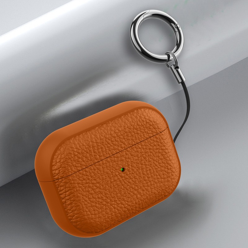 PU Leather Earphone Case with Keychain For Airpods 3/Airpods Pro 2/Airpods Pro gallery