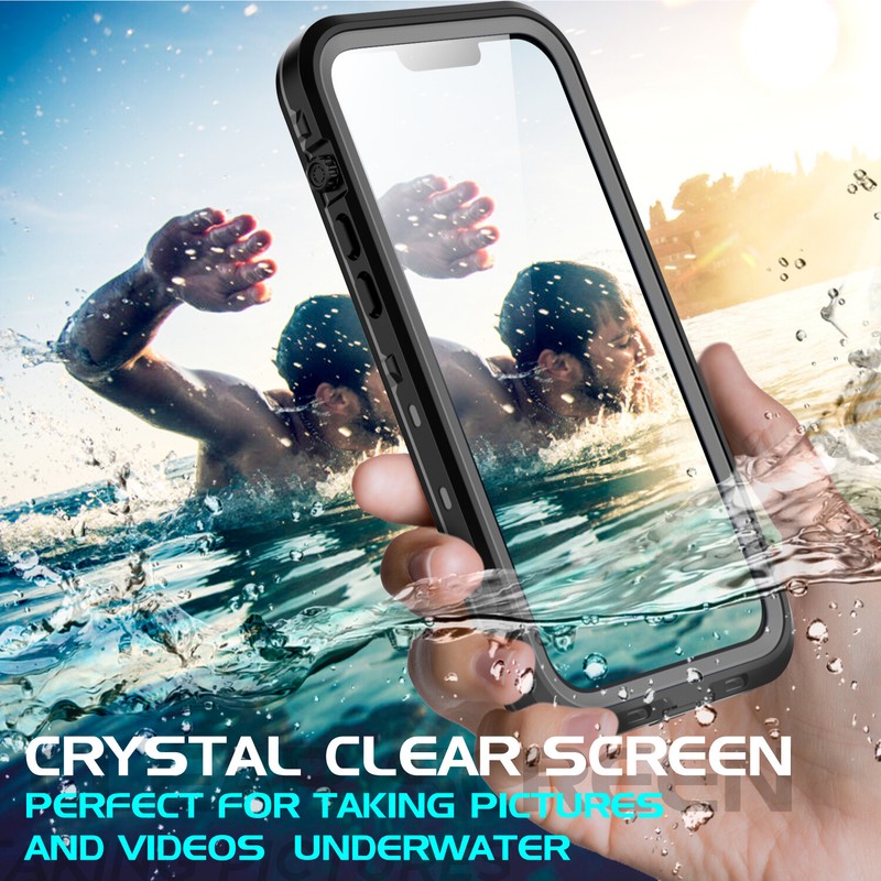 For Apple iPhone 13 | Pro | Pro Max | Mini Waterproof Case with Screen Protector gallery