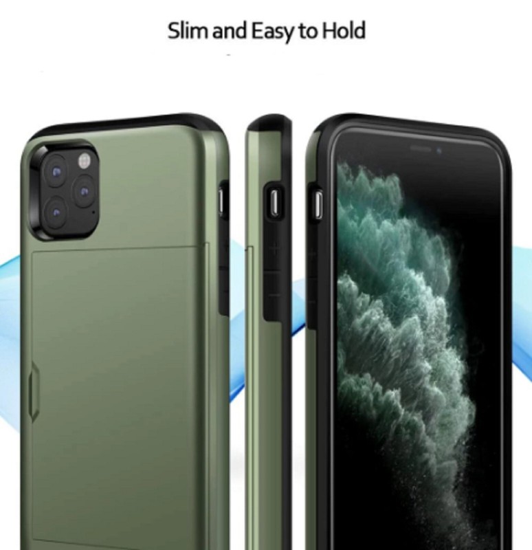 Card Holder Shockproof Wallet Case For iPhone 12 11 X 8 7 6 5 SE Pro Max Mini gallery