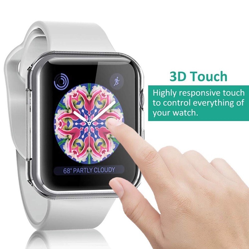 Screen Protector Cover TPU Case Apple Watch Series SE 6 5 4 3 38/40/42/44mm gallery