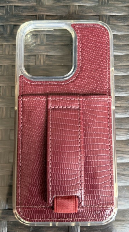 Walli 15 pro croc skin case