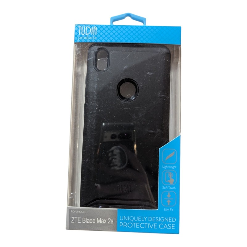Q9. Tudia Merge Slim Fit Protective Case For Zte Blade Max 2s – Matte Black