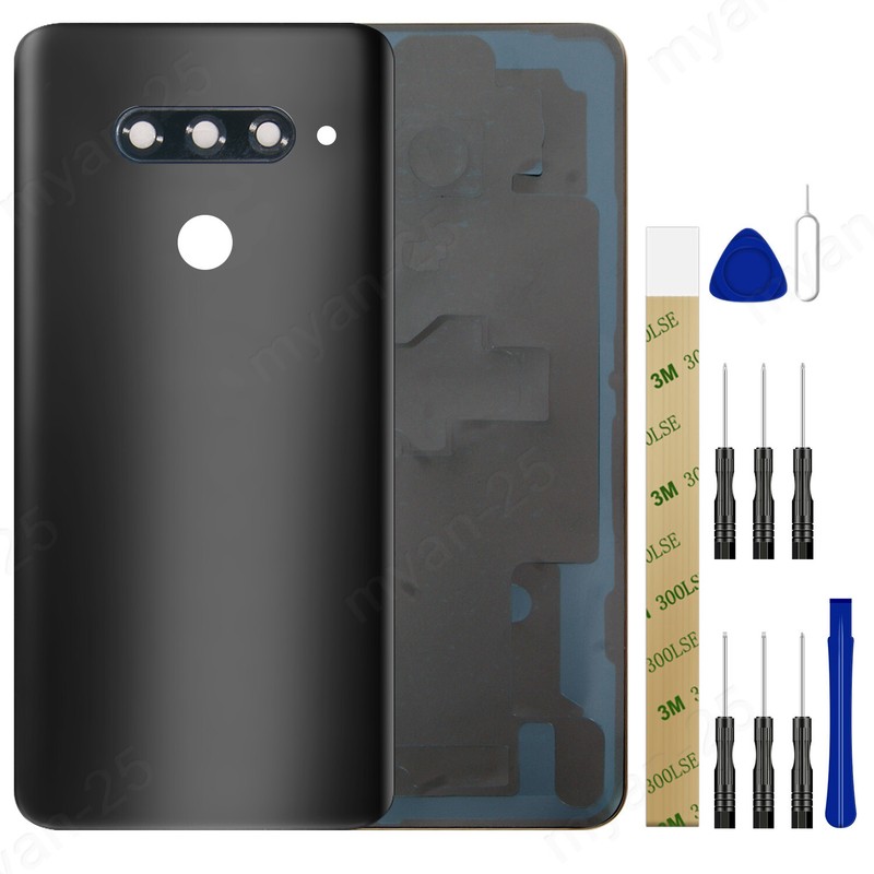 Back Door Battery Cover With Camera Lens Replacement For LG V40 ThinQ V405US