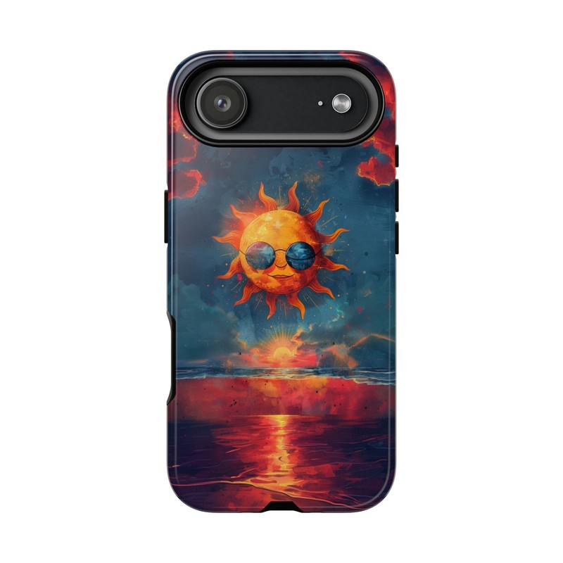 Sun Sunglasses Ocean Beach | Phone Ink Case for iPhone/Galaxy/Pixel