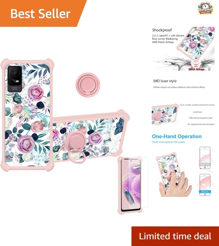 Shockproof TCL Ion X Case Featuring Colorful Reflect Light & Camera Protection