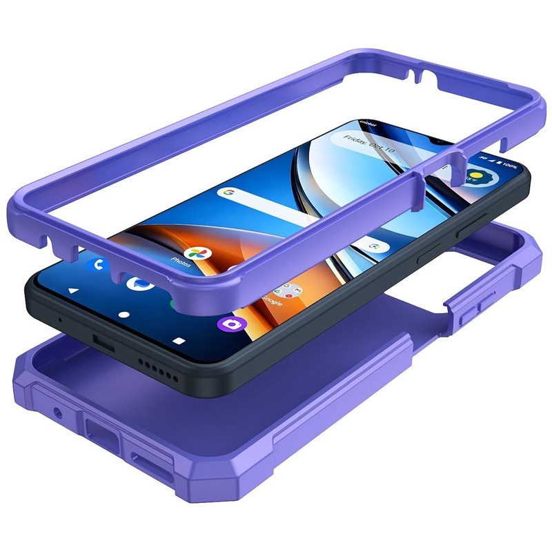 For Cricket Icon 2026 Phone Case 2 Layer Shockproof Corners TPU Bumper Cover gallery