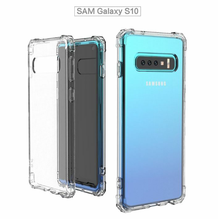 Hybrid Shockproof Clear Hard Bumper Cover Case For Samsung Galaxy S10/Plus/S10e/ gallery