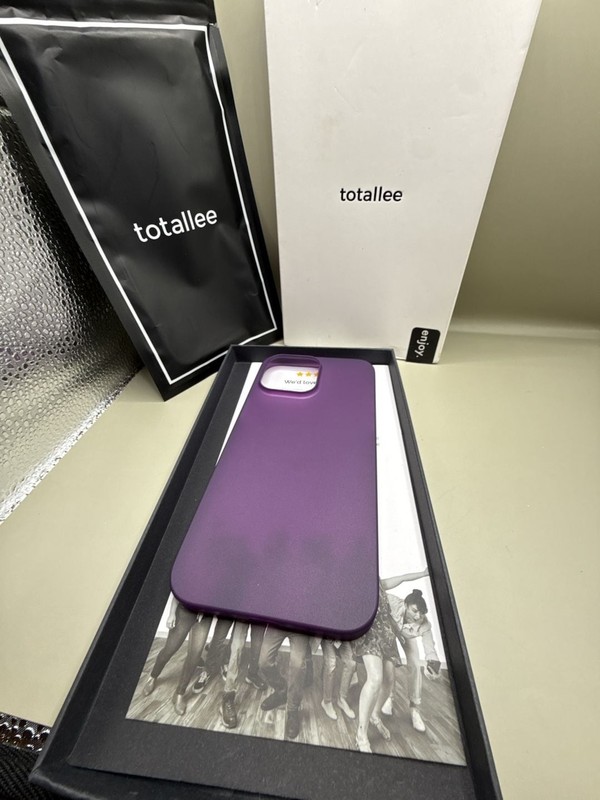 Totallee Thin iPhone 14 Pro Max Case – Deep Purple
