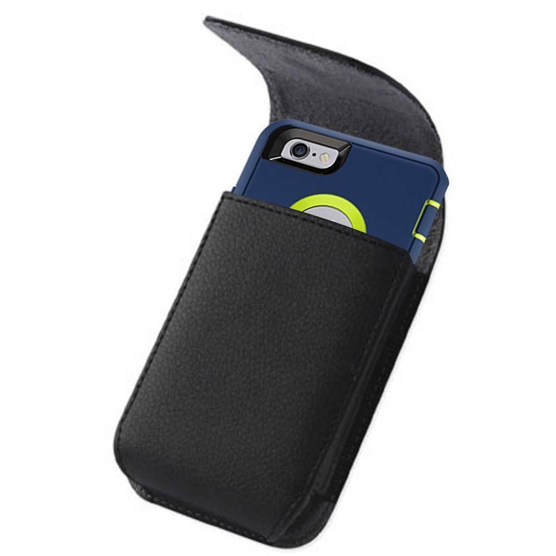 Vertical leather Phone Holder Case Pouch Belt Clip Holster For Large Phones gallery