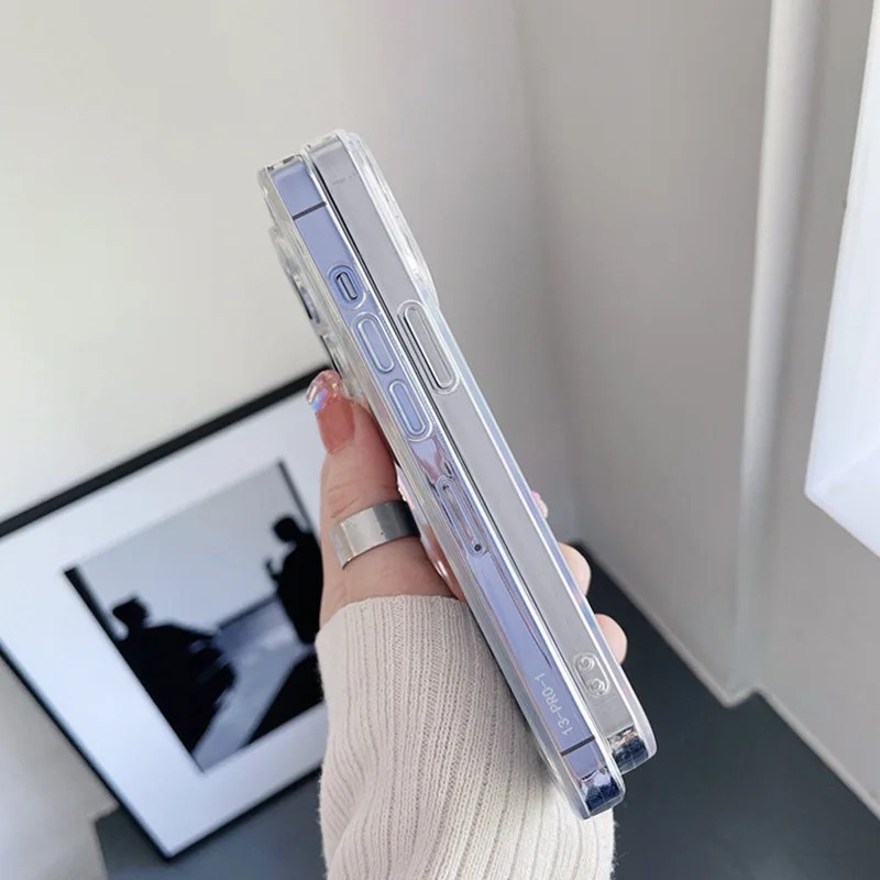 Shockproof Clear Silicone Case For iPhone 13 14 15 16 17 Pro Max Plus Back Cover gallery