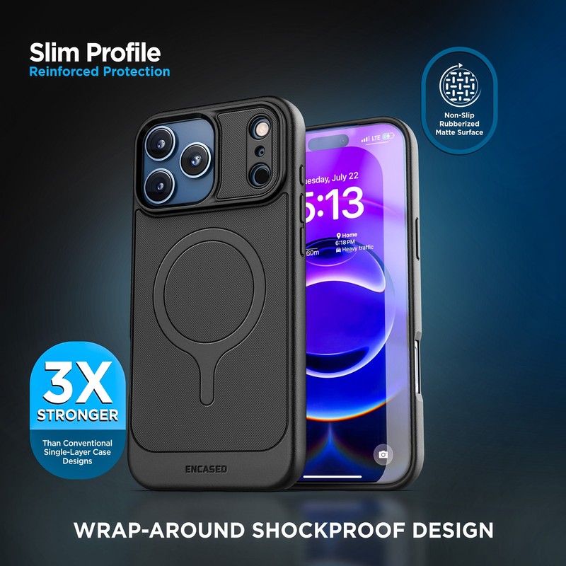 For iPhone 17 Pro Thin Armor Case w/ Holster gallery