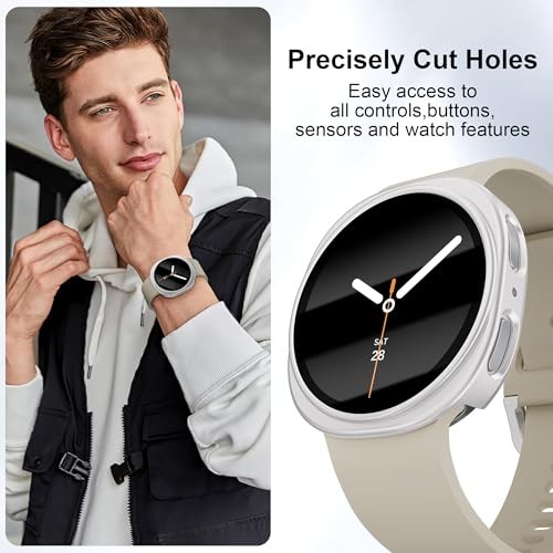 6 Pack Galaxy Watch 8 40mm 01-Transparent/Black/Silver/Green/Blue/Starlight gallery