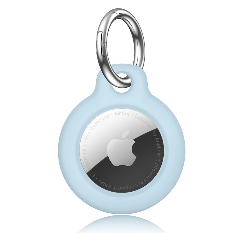 AirTag Case Keychain Holder Protective Cover Hard PC Anti-Drop Tracker Accessori