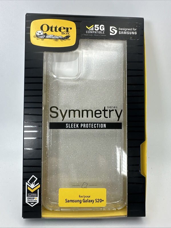 OtterBox Symmetry Samsung Galaxy S20 Plus Stardust Glitter Clear Case – New