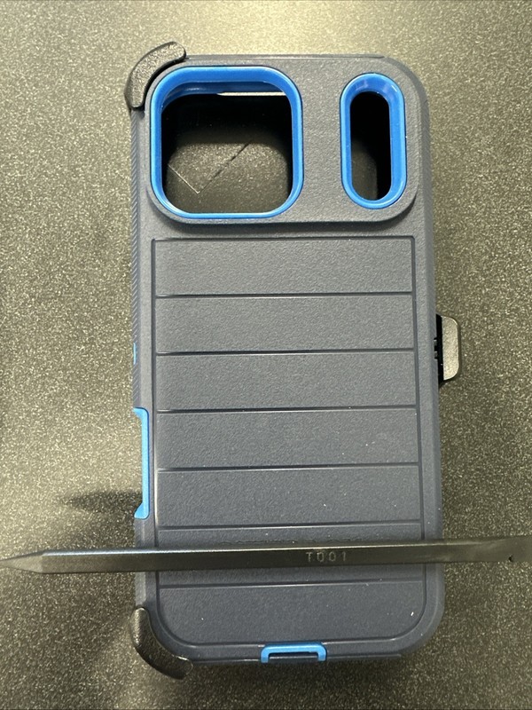 DefendX Rugged iPhone 17 Pro Max Navy/Blue – Shockproof, Multi-Layer Protection