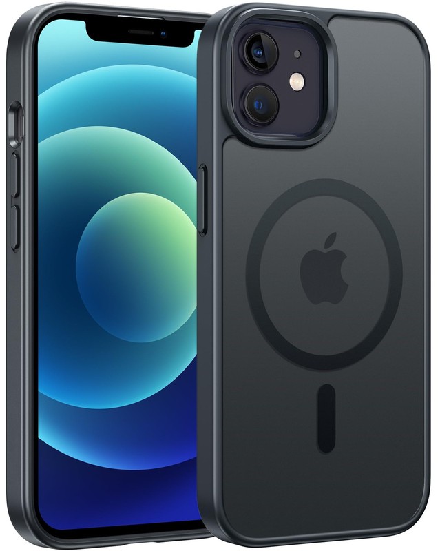 FNTCASE for iPhone 13 Mini Case: 12/13 Mini(5.4 inch), Black