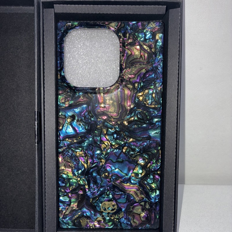 New Cocomii Retangle Case, Compatible Iphone 14 Pro, Opalescent Pearl, Open Box