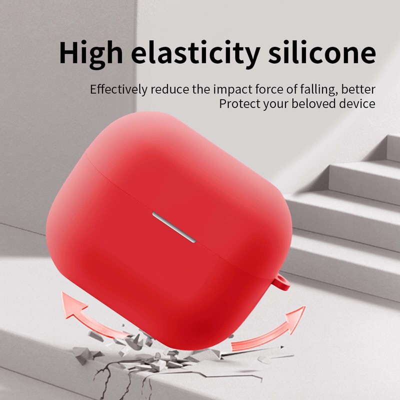 For Samsung Galaxy Buds 3 Pro/2 Pro/Buds FE/Live Soft Silicone Case + Keychain gallery