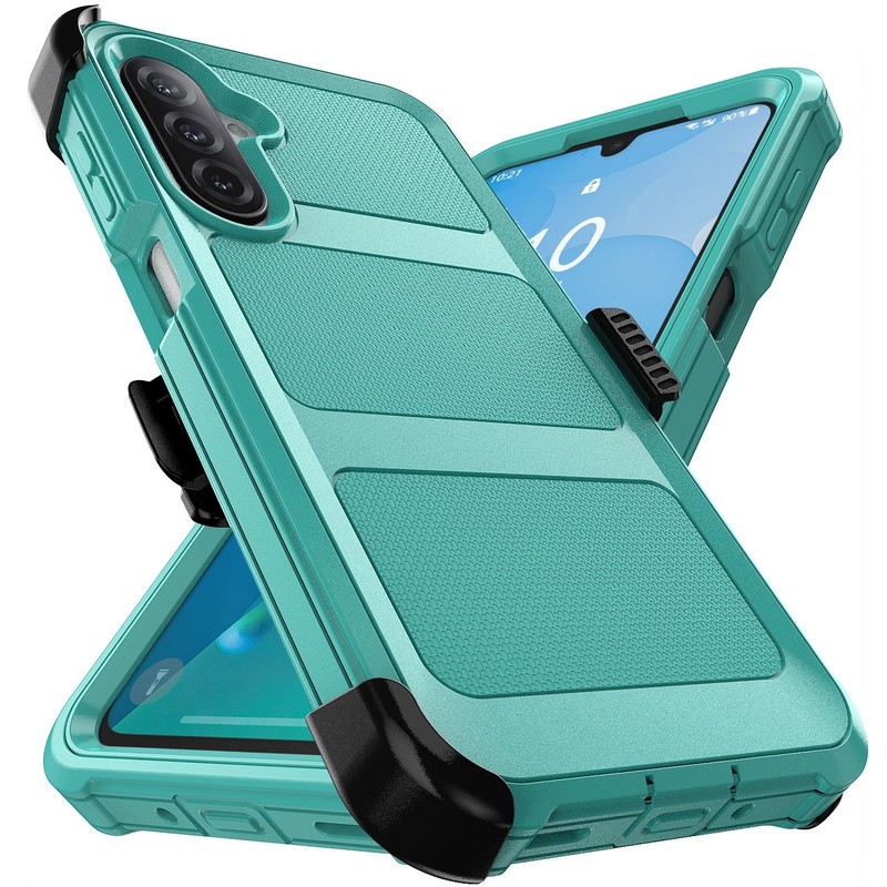 For Samsung Galaxy A17 Case Heavy Duty Rugged Phone Cover / Clip Belt Holster gallery