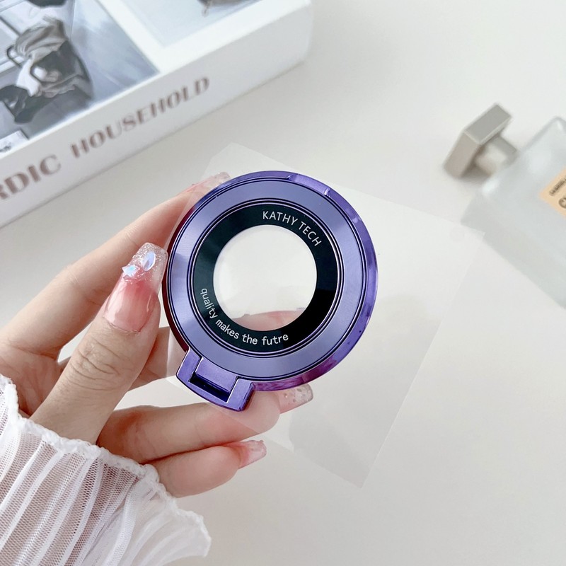 Lot Compatible Mag Safe Universal Phone Magnetic Ring Holder Adjustable Stand gallery