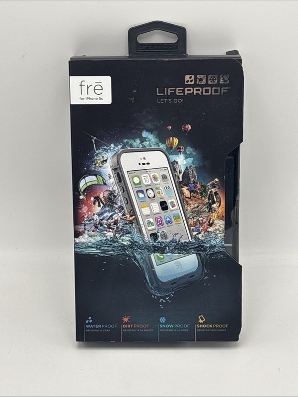 Genuine LifeProof nüüd Case for iPhone 5c (Black)
