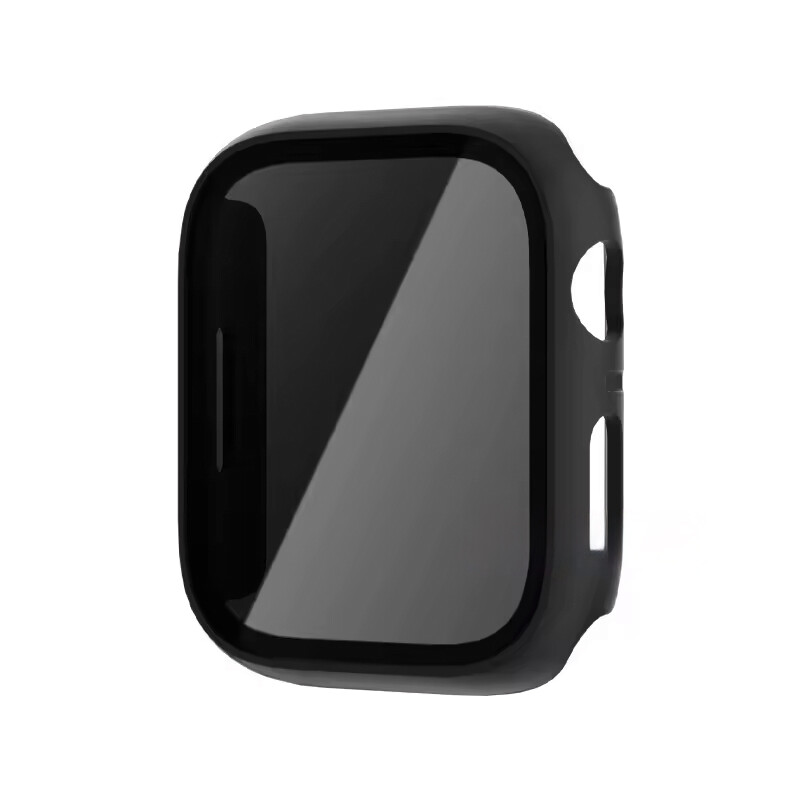 Privacy Anti-Spy Glass Screen Protector Case for Apple Watch 10 Ultra 9 8 7 6 5