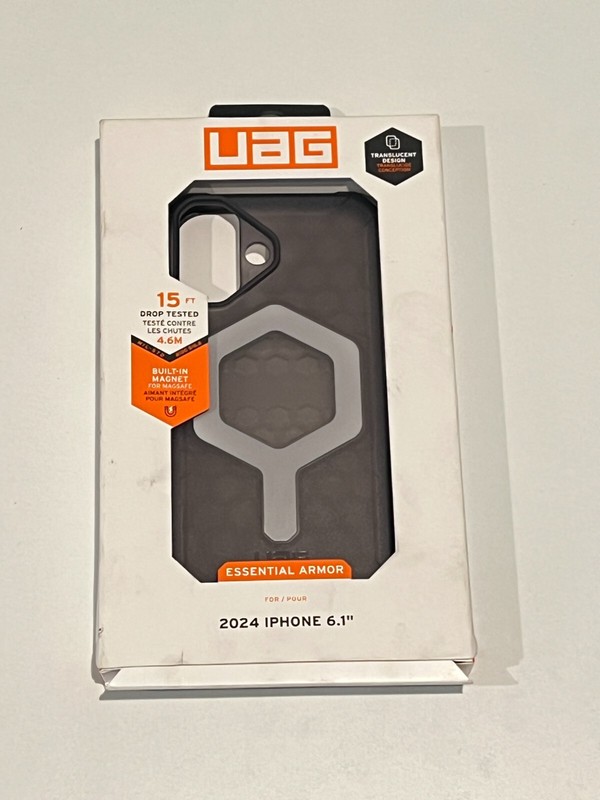 UAG Urban Armor Gear Essential Armor Case Apple iPhone 16 – Ash
