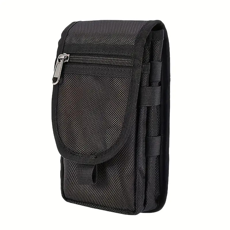 2pcs Dual Phone Holster, Large Smartphone Pouch, Belt Cell Phone Holder for Work gallery