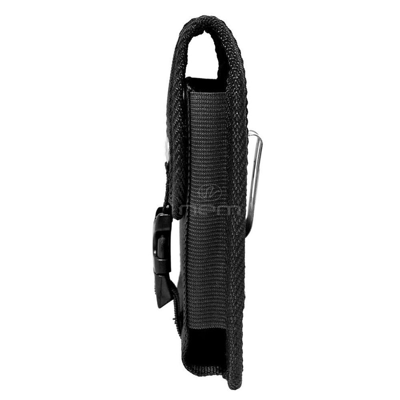 For iPhone 16 PRO MAX Rugged Belt Clip Loops Heavy Duty Buckle Nylon Pouch Black gallery