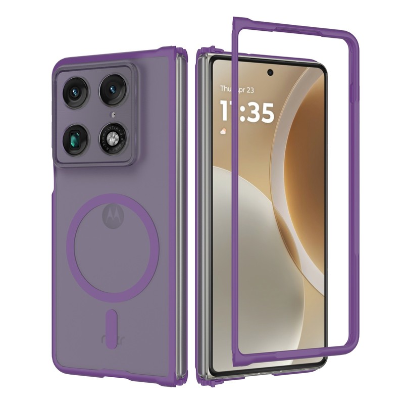 Fr Motorola Razr Fold 2026 Magnetic Case Matte Translucent Shockproof Slim Cover