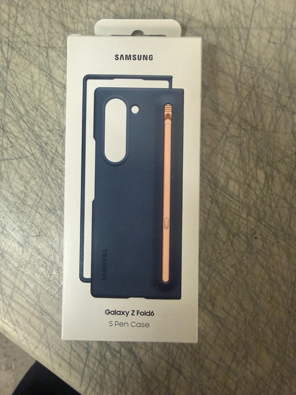 Samsung Galaxy Z Fold6 S With Pen Case Blue Genuine OEM EF0F95