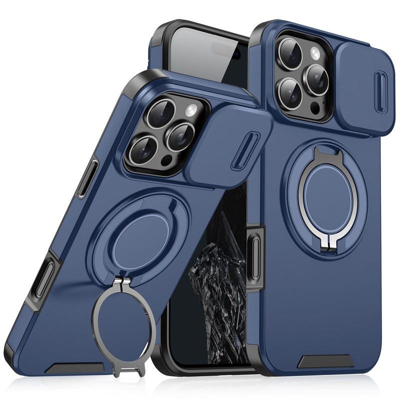 For iPhone 17 Pro Max 16 15 14 13 12 Rugged Magnetic Case W/Ring Camera Cover AU gallery