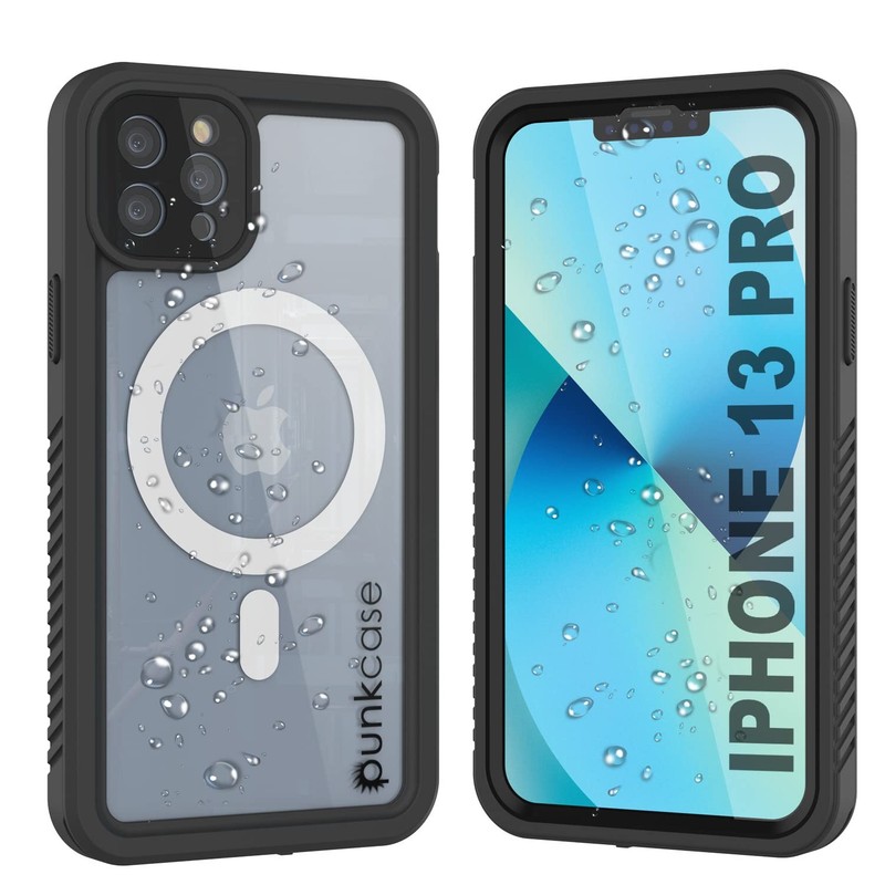 Punkcase|iPhone 13 Pro|Waterproof|Built in Screen Protector|Blck/Purple|LVLND