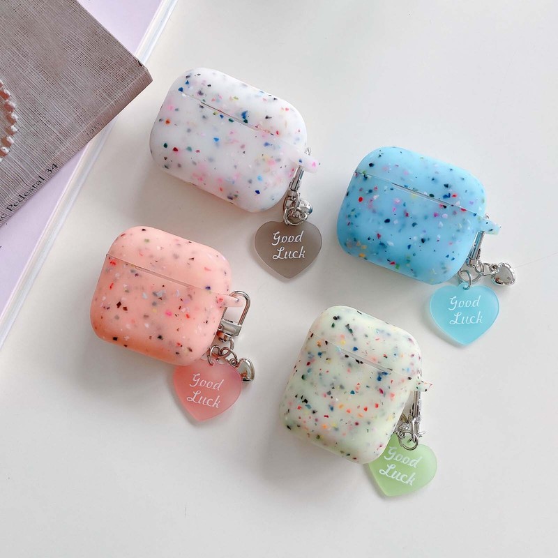 Noctilucent Silicone Earphone Cover w/ Keychain For Airpods 4th Gen/Pro 2nd Gen gallery