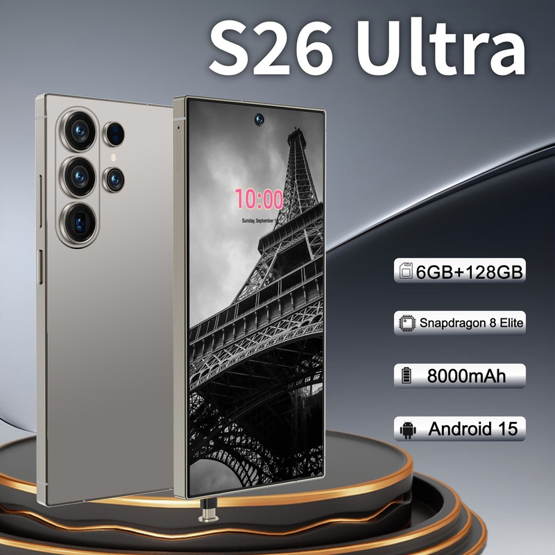 New S26 Ultra 5G Smartphone 7.3" Factory Unlocked Android Cellphones Dual SIM A gallery