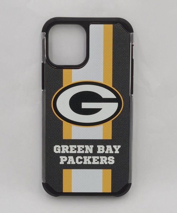 PBG NFL Green Bay Packers Textured Stripe Case For iPhone 12 & 12 pro (6.1″)